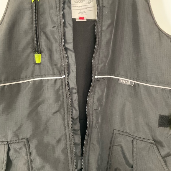 Epik Sz XL Reflex Pro Bib Overalls Reflective Insulated Elastic Shoulder Straps - Picture 4 of 9